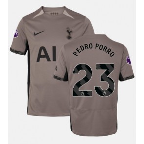 Tottenham Hotspur Pedro Porro #23 Replica Third Stadium Shirt 2023-24 Short Sleeve